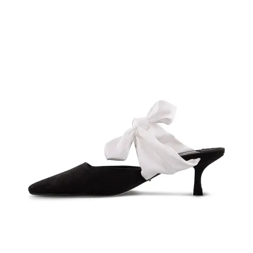 Tony Bianco Platform Shoes Women's Black White