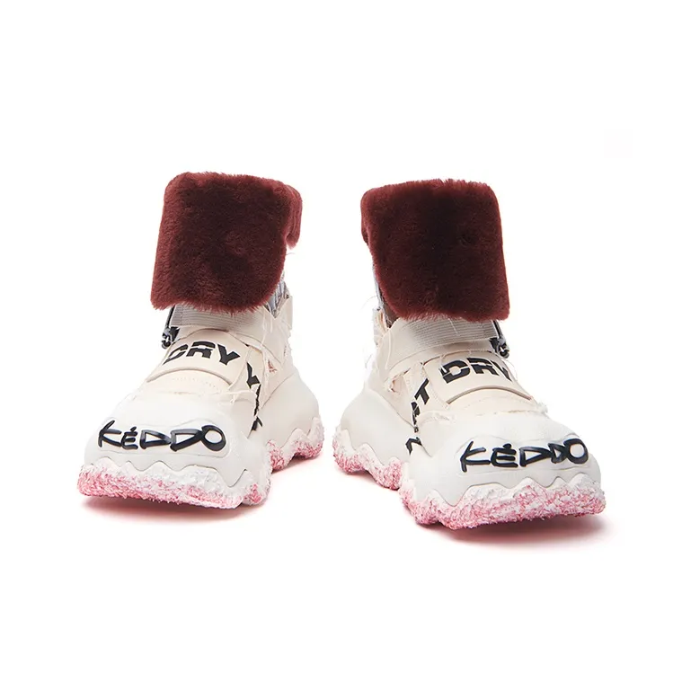 KEDDO Paint Is Not Dry Short Snow Boots Women's-9