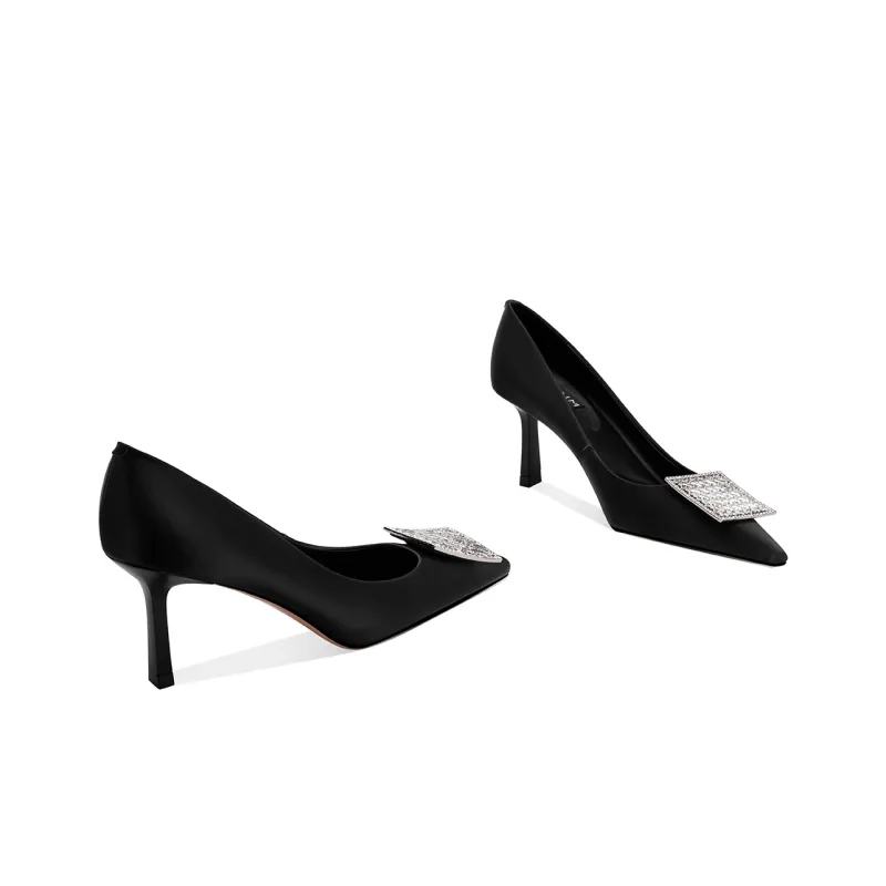 Shesrim Slim Heel High Heels 6.5cm Women's-3