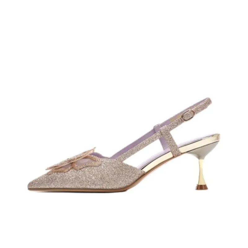 HARSON Slim Heel High Heels 6cm Women's-4