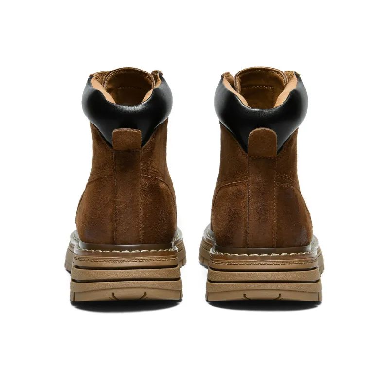 Lee Yellow Boots Vintage Trendy Martin Boot Men's-9