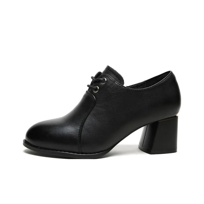 Mulinsen Chunky Heel High Heels 6.0cm Women's-0