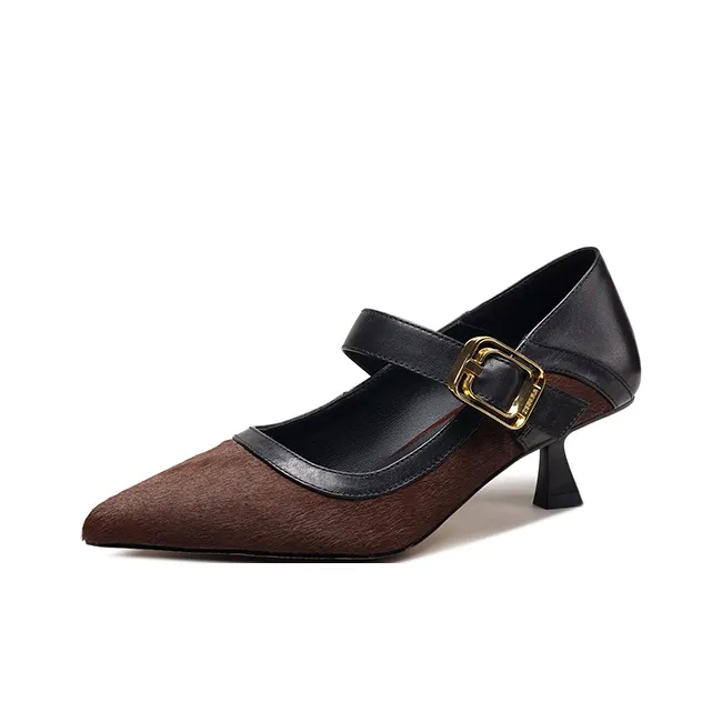 Ruby L Slim Heel High Heels 5cm Women's-2