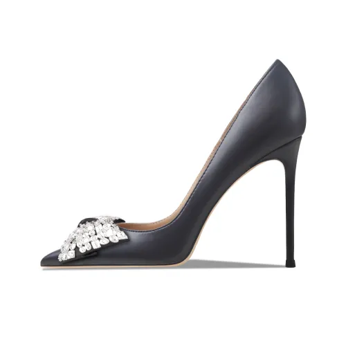 Suyymakk Slim Heel High Heels Women's Black