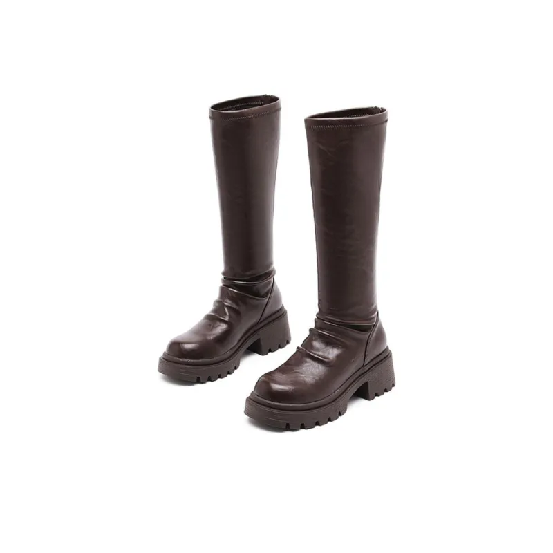 DAPHNE Knee high Boots 6.5ｃｍ Women's-5