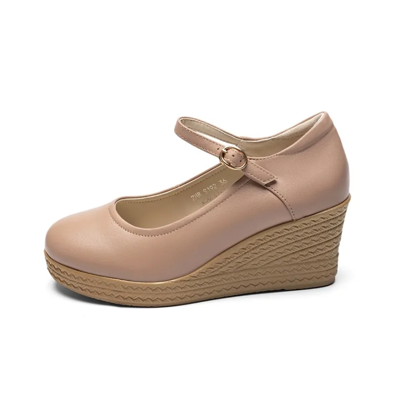 ZHR Wedge Heel High Heels 7cm Women's-16