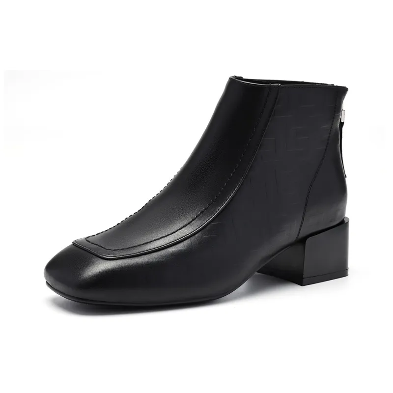 EBLAN Ankle Boots Women's Black-1