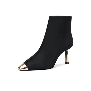 JESSICA SOPHIA Ankle Boots 6cm Women's Black