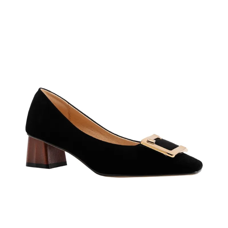Naiyee Chunky Heel High Heels 4.5cm Women's-1