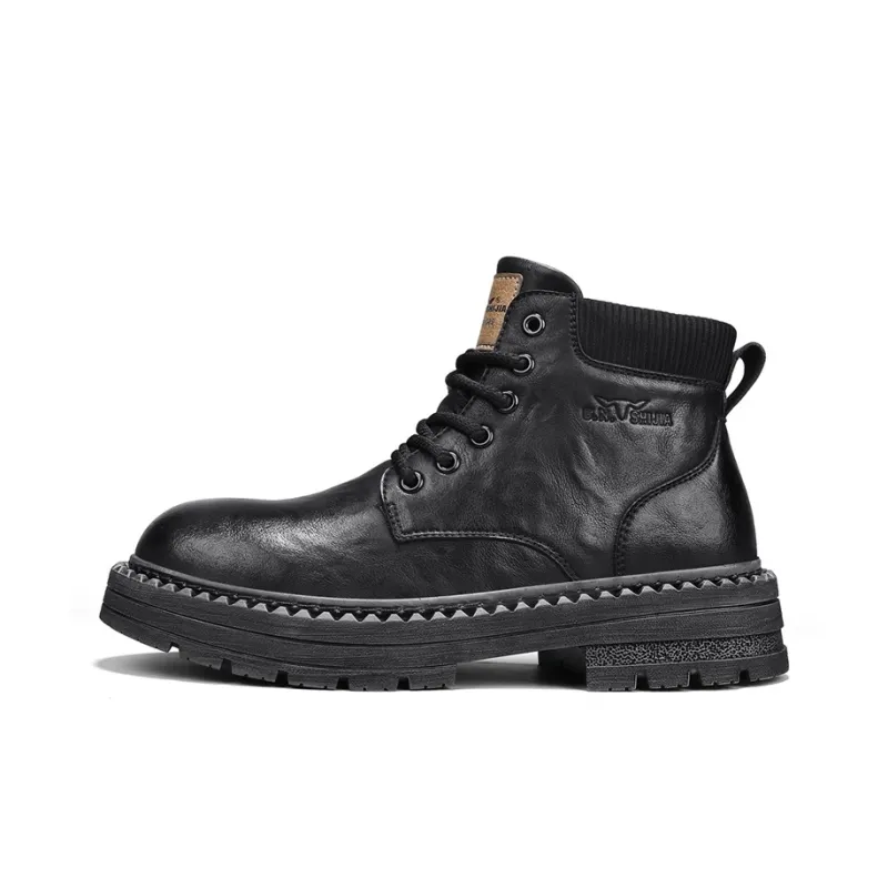 G.N.SHIJIA Short Martin Boot Men's-0