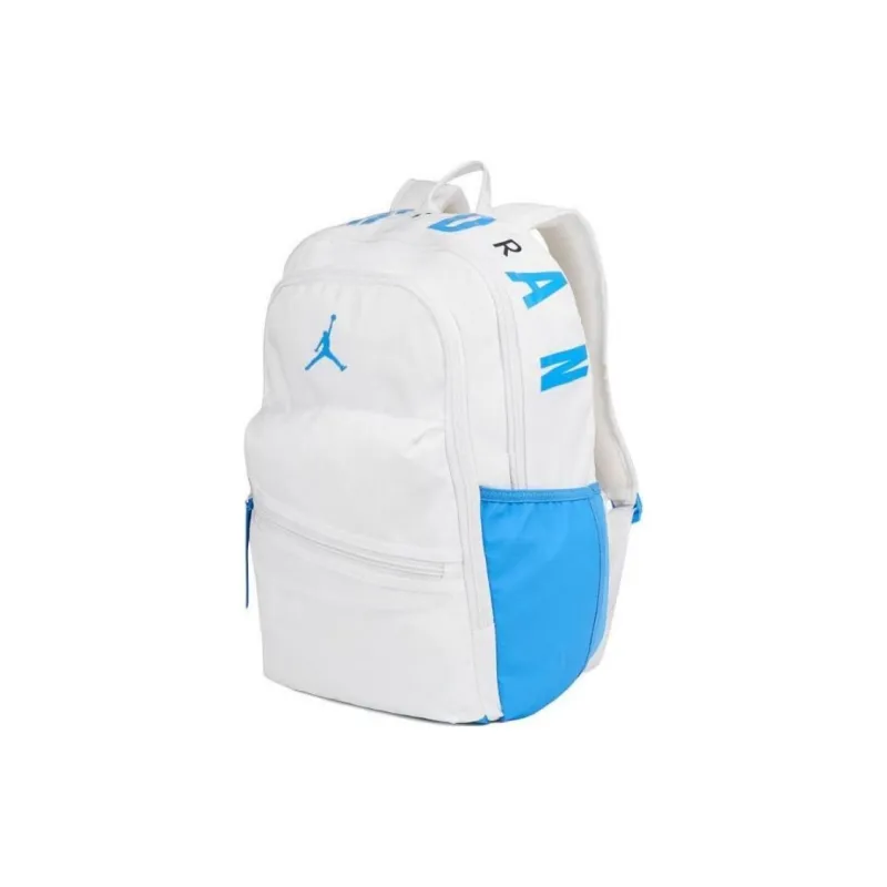 Jordan Polyester AJ Backpack Commute Bag Backpack Large Size Unisex Blue White Multicolor-1