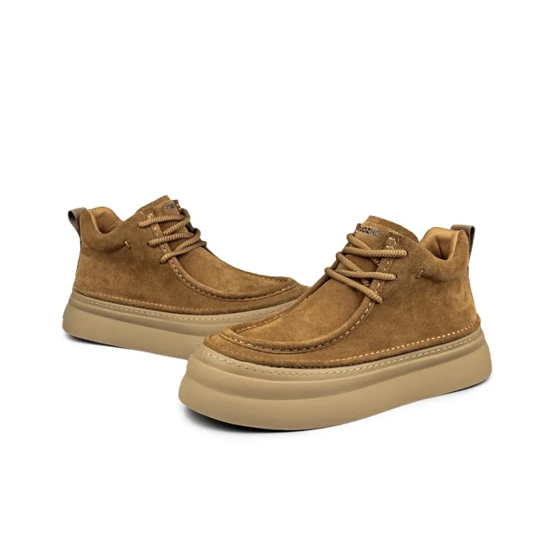 ZUOZHE Ankle Boots Platform Men's-2