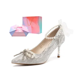 ZHR Meteor Shower Series Slim Heel High Heels 7.5cm Women's