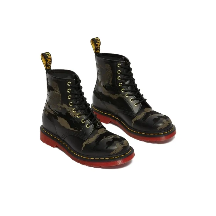 Dr.Martens Unisex 1460 Yott Martin Boots Black-2