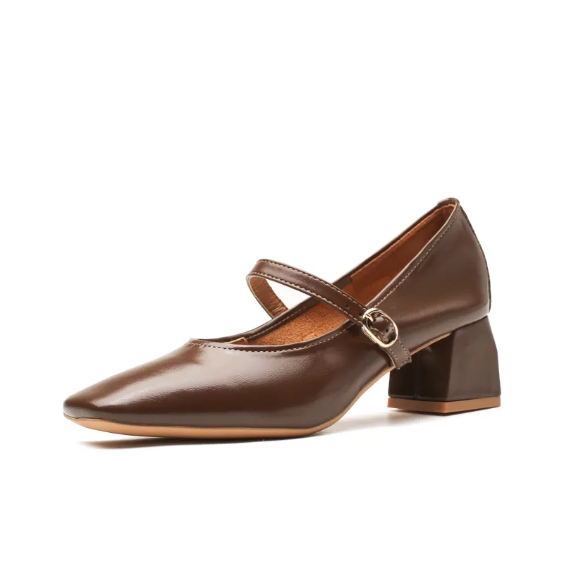 YAFEI XUANYU Chunky Heel High Heels 5cm Women's-29