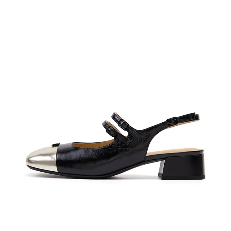 Marie Claire Chunky Heel High Heels 3.3cm Women's-0