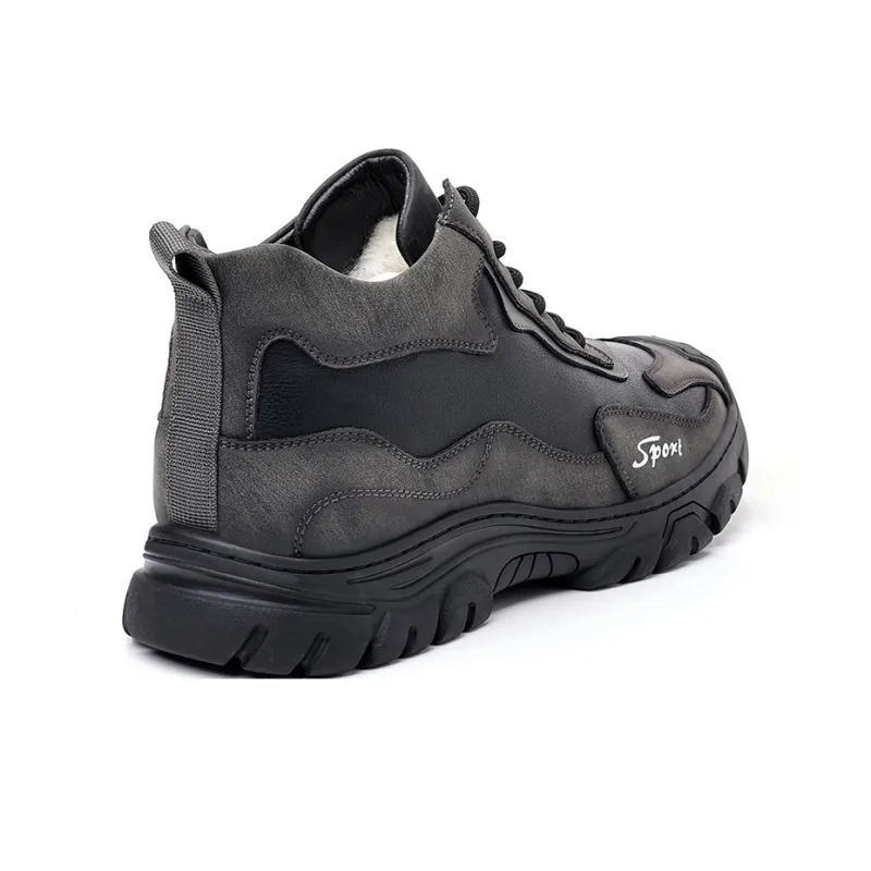 PLO CART Ankle Boots Men's Black-5