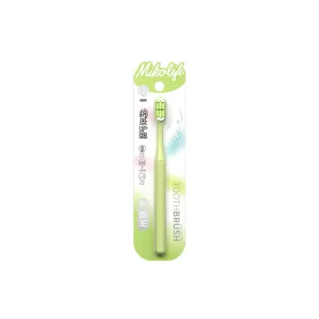 MIKEMEIZHUANG Cotton Feeling Double Sided Soft Wool Toothbrushes Oral Cleaning And Gum Protection