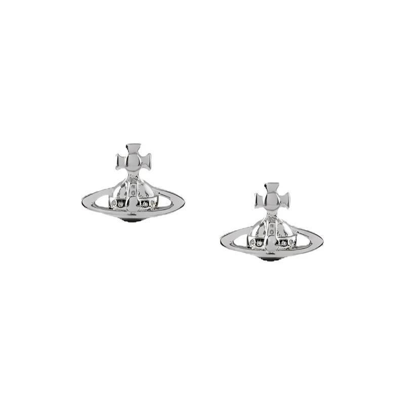 Vivienne Westwood London Orb-plaque Earrings-3