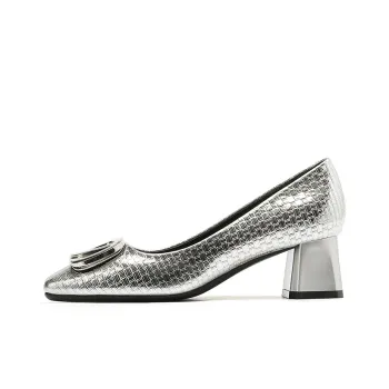 Zubumei Chunky Heel High Heels 5CM Women's