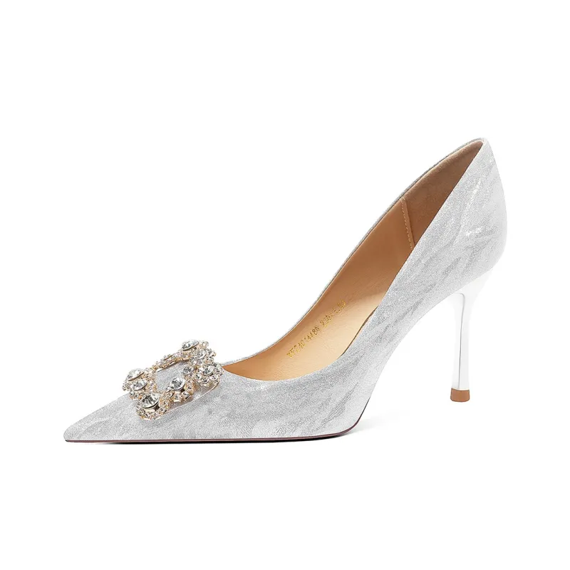 OMS Slim Heel High Heels Women's-6