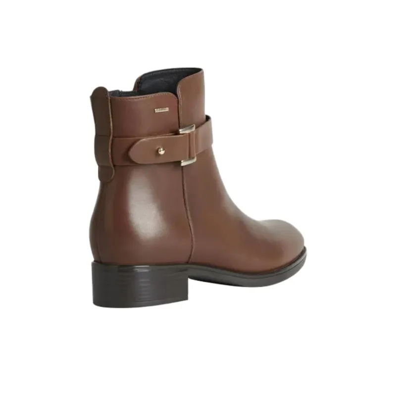 GEOX Felicity ABX Ankle Boots 3.5cm Women's Brown-2