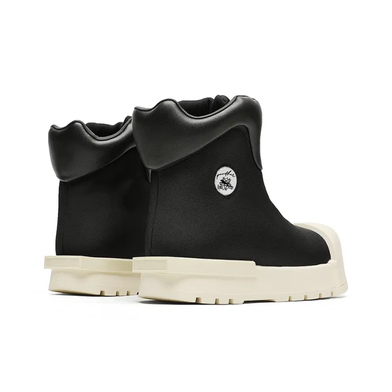 ΛOLUNKΛ Short Martin Boot Unisex Black-9