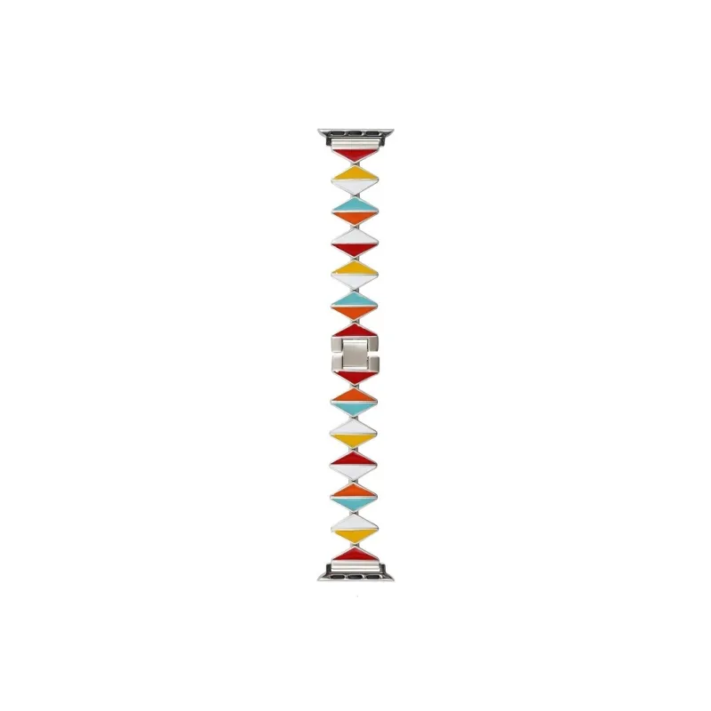 CHRROTA Watch Band Apple Compatibility Metal-5