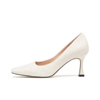 PACO GIL High Heels Women's Ecru