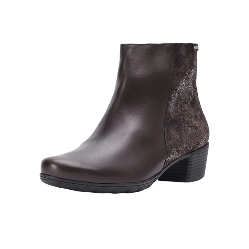 MEPHISTO Ankle Boots 4cm Women's Dark Brown-1