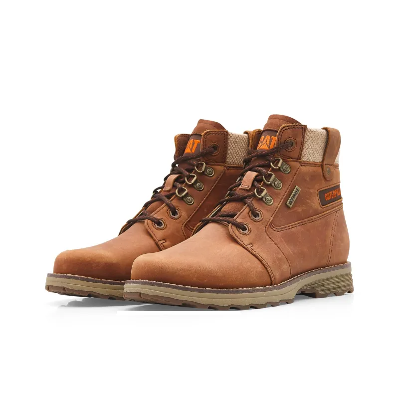CAT Short Martin Boot Women's Tan-1