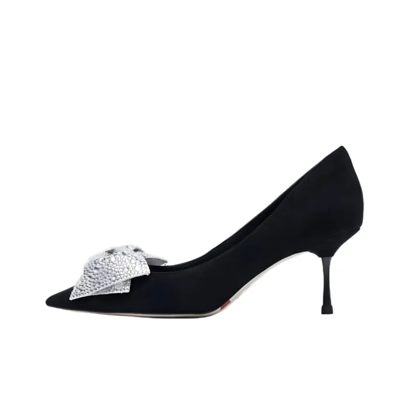 Staccato Butterfly Fairy Shoes Slim Heel High Heels 6.5cm Women's-4