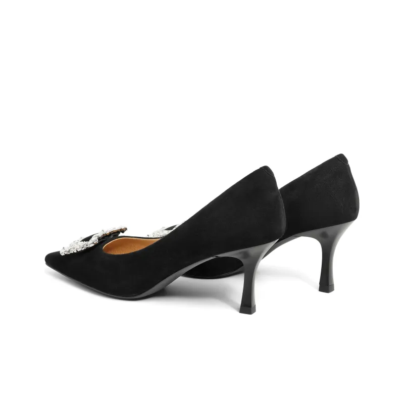BELLE High Heels Women's Black/Brown-7