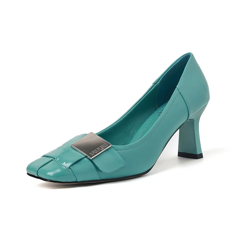 RAPHAEL SONA Chunky Heel High Heels Women's-5