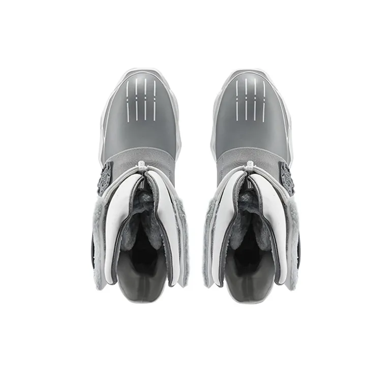 NORVINCY Snow Boots Unisex Bright Gray-2