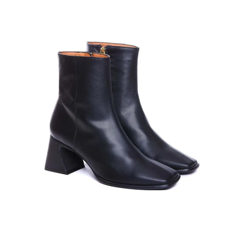 ANGEL ALARCON Ankle Boots Women's Black-4