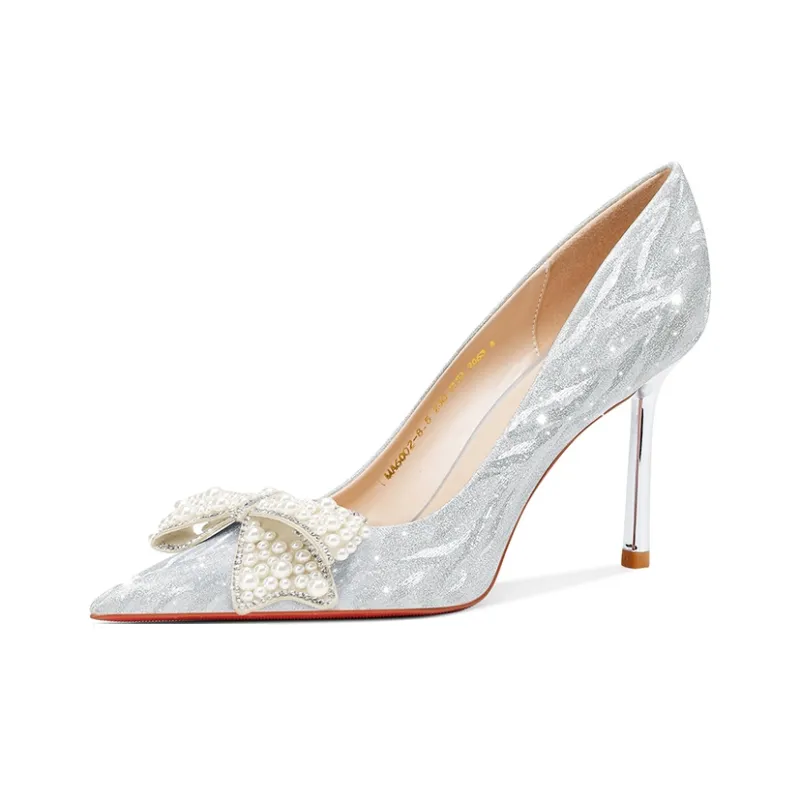 MEIAI High Heels Women's Gold-0