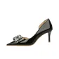 Black[Heel Height 7.5cm]
