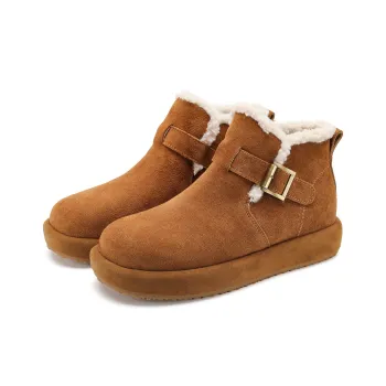 D FUSE SCANDINAVIA Warm Wear Resistant Height Increasing Snow Boots Women's