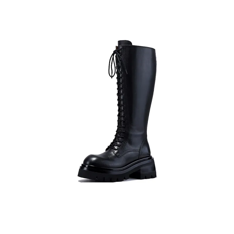 BELLALILY Knee high Boots 6.5cm Women's Black-0