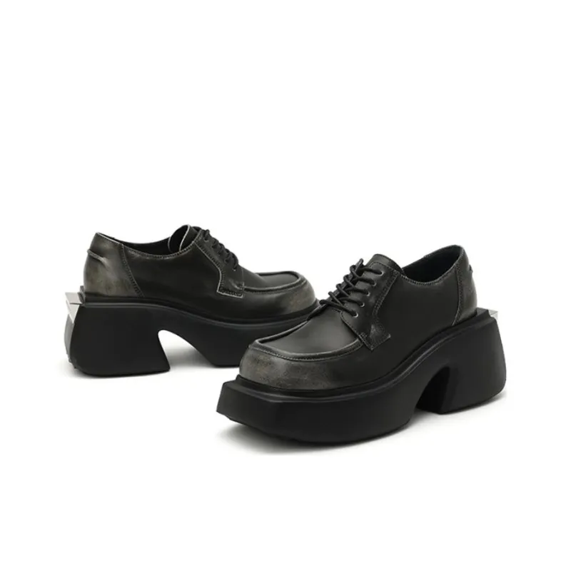 DAPHNE LAB Candy Series Chunky Heel High Heels 8cm Women's-2