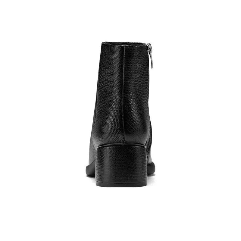 Ecco Ankle Boots 5cm Women's Black-3