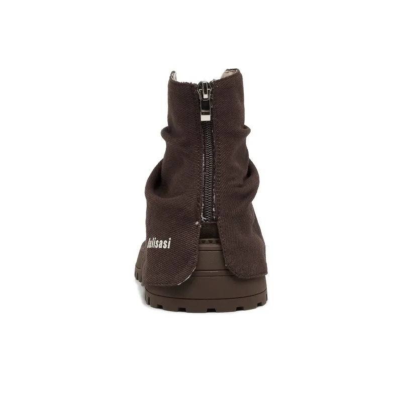 OULISASI Ankle Boots Women's-3