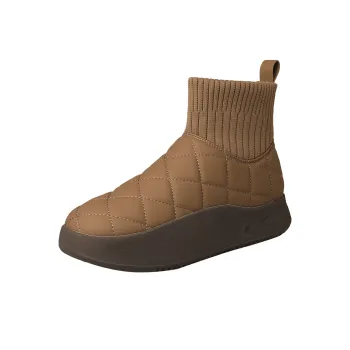 【dme】 Ankle Boots 4cm Women's Khaki