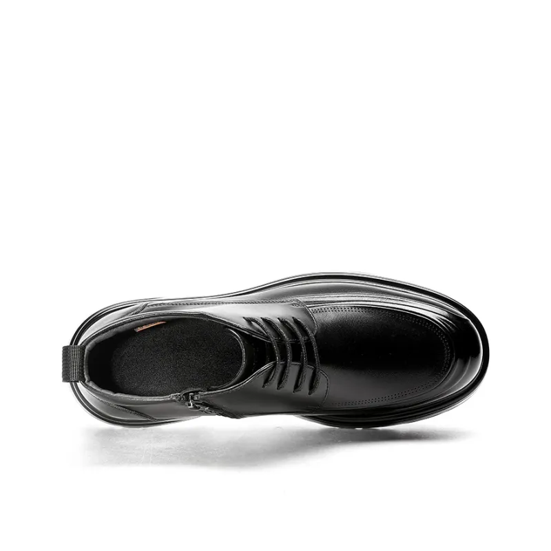 CROWN Ankle Boots Men Black-2