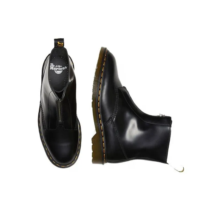 Dr.Martens Cabbott Smooth Boots 'Black'-2