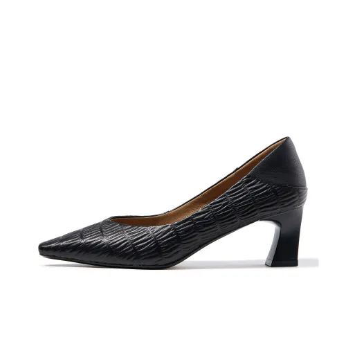 FED Chunky Heel High Heels 5cm Women's