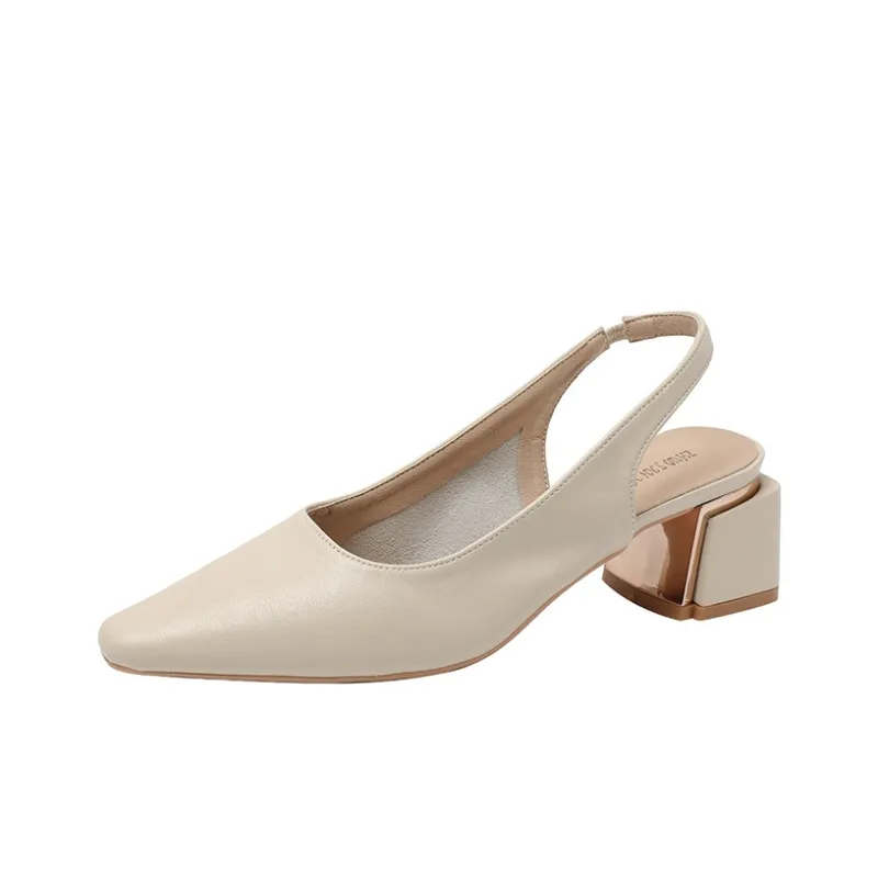 YAFEI XUANYU Chunky Heel High Heels 5cm Women's-11
