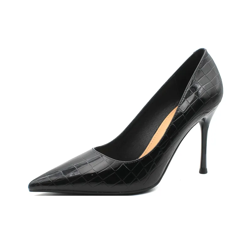 Zubumei Slim Heel High Heels 9cm Women's-0