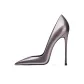 Patent Leather Gray 9cm
